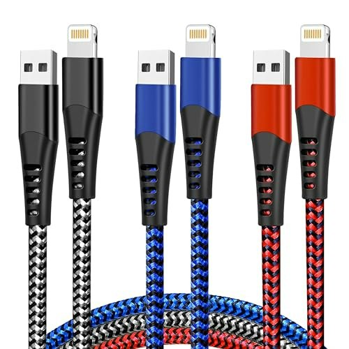 Cugunu USB to Lightning Cable 6-Foot 3-Pack: $8.49