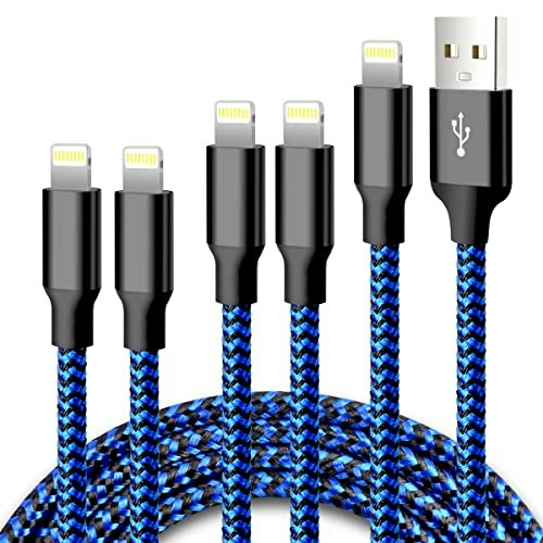 Cugunu USB to Lightning Cable 5-Pack: $13.59
