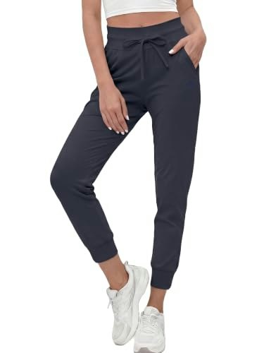 Women's High-Waisted Joggers with Pockets: $14.24 Women's High-Waisted Joggers with Pockets: $14.24