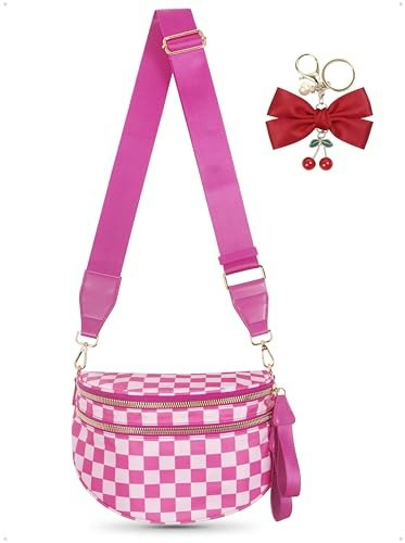 Checkered Crossbody Fanny Pack: $23.41 Checkered Crossbody Fanny Pack: $23.41
