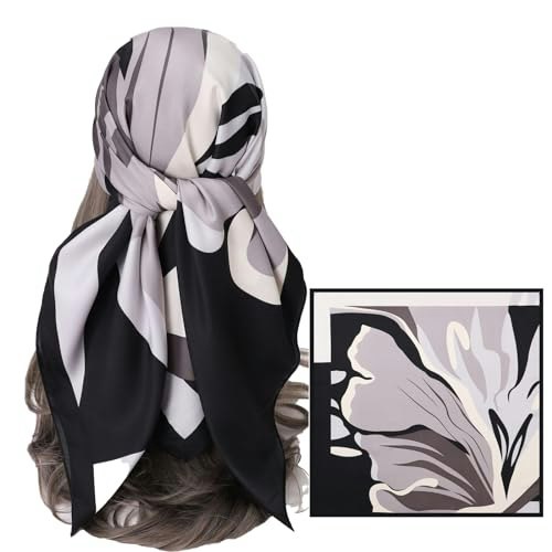 Codcos 35-inch Square Satin Hair Scarf 2-Pack: $6.59 Codcos 35-inch Square Satin Hair Scarf 2-Pack: $6.59