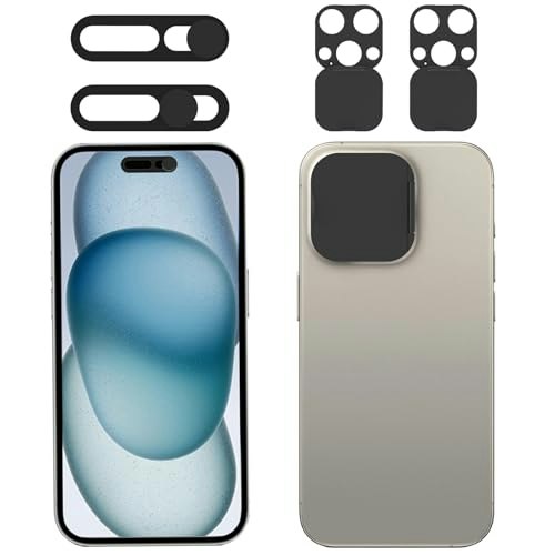Eysoft iPhone 15 Pro and 15 Pro Max Privacy Camera Cover 2-Pack: $14.99 Eysoft iPhone 15 Pro and 15 Pro Max Privacy Camera Cover 2-Pack: $14.99