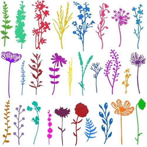 Senhai Wildflower Metal Cutting Dies 28-Piece Set: $13.99 Senhai Wildflower Metal Cutting Dies 28-Piece Set: $13.99
