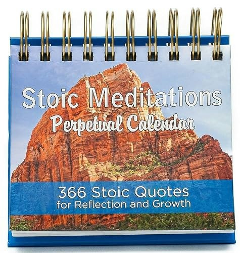 2026-2027 Stoic Meditations Perpetual Flip Calendar: $15.99 2026-2027 Stoic Meditations Perpetual Flip Calendar: $15.99