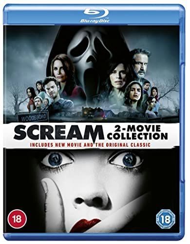 Scream (1996) & Scream (2022) Blu-ray 2-Pack: $13.45