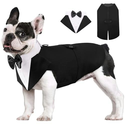 Aofitee Dog Tuxedo and Bandana Set: $24.99 Aofitee Dog Tuxedo and Bandana Set: $24.99