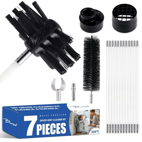 Bluesea 30-Foot Dryer Vent Cleaner Kit 7-Piece Set: $19.43 Bluesea 30-Foot Dryer Vent Cleaner Kit 7-Piece Set: $19.43