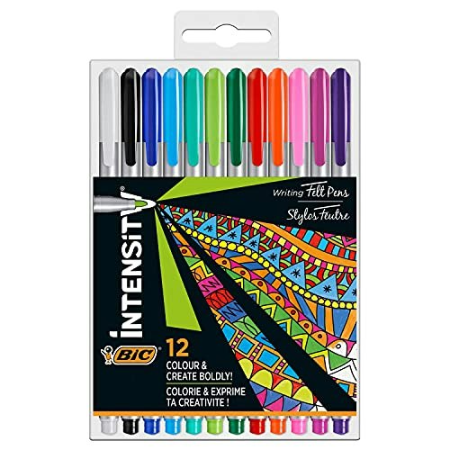 Bic Intensity Medium Felt-Tip Pens 12-Pack: $14.31 Bic Intensity Medium Felt-Tip Pens 12-Pack: $14.31