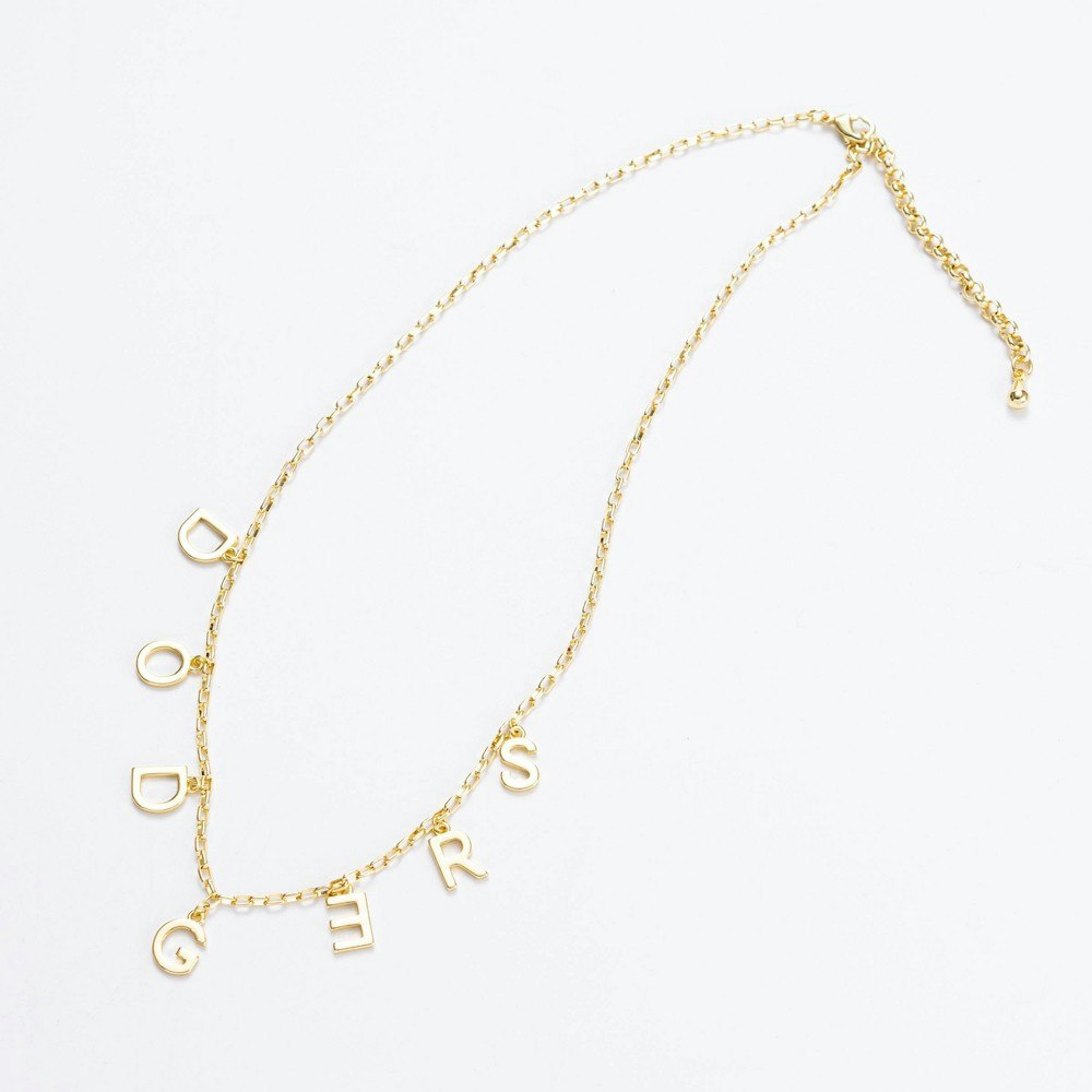 Luv Aj MLB Los Angeles Dodgers Letter Charm Necklace: $30