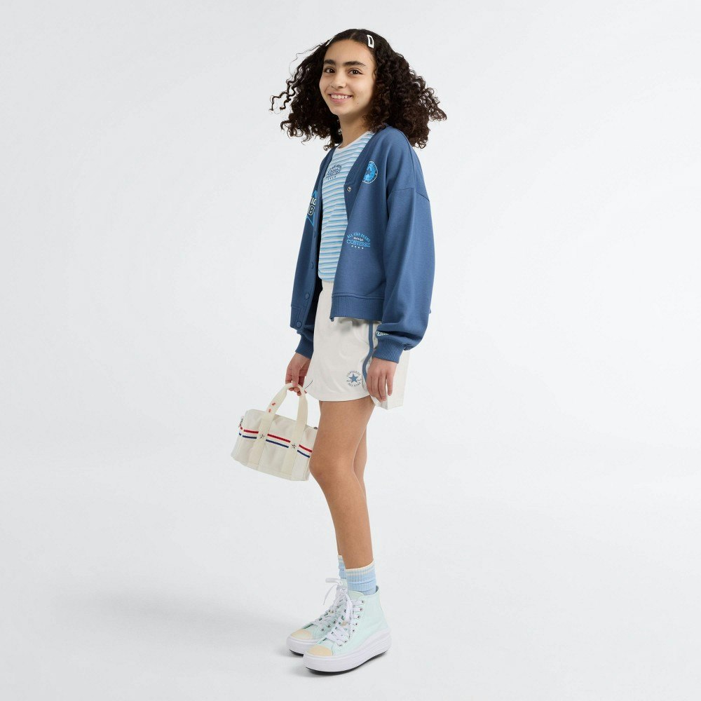 Converse Girls' Side Stripe Pleated Skort: $22 Converse Girls' Side Stripe Pleated Skort: $22