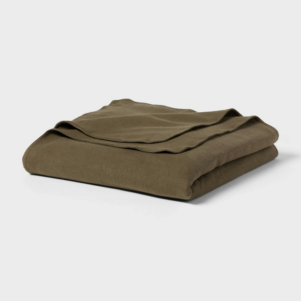 Threshold King Brushed Cotton Blanket: $59.50