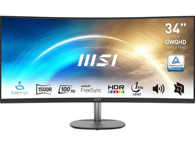 MSI 34" Ultrawide 1440p HDR IPS LED FreeSync Curved Monitor: $386.97 MSI 34" Ultrawide 1440p HDR IPS LED FreeSync Curved Monitor: $386.97