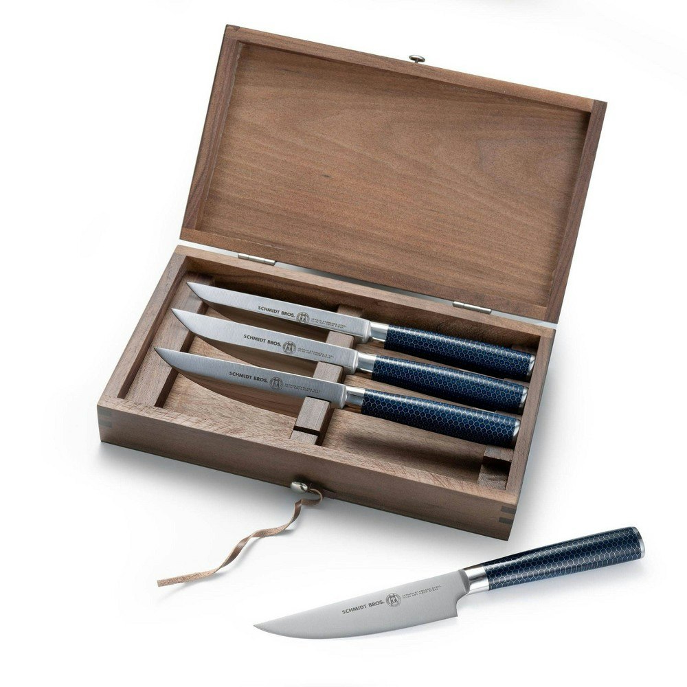 Schmidt Bros Madison 4-Piece Steak Knife Set: $149.99 Schmidt Bros Madison 4-Piece Steak Knife Set: $149.99