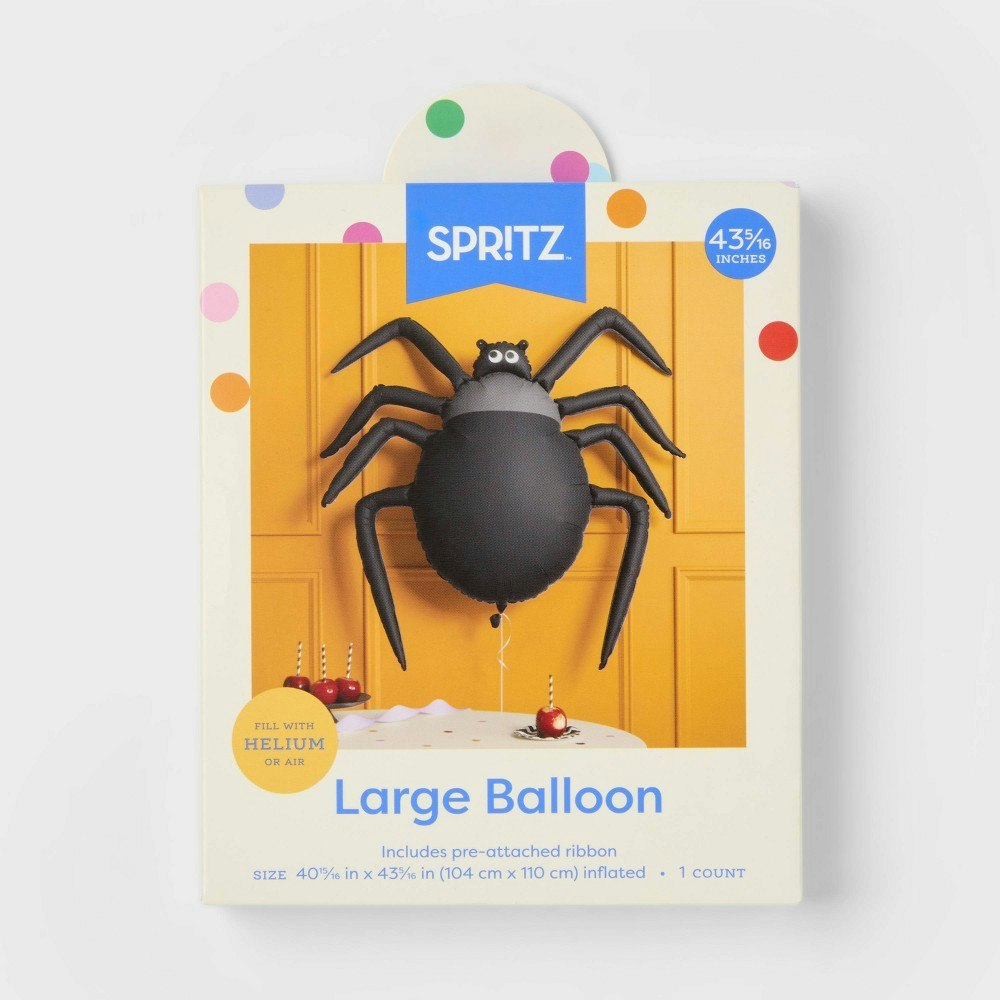 Spritz Halloween Spider Foil Balloon: $8 Spritz Halloween Spider Foil Balloon: $8