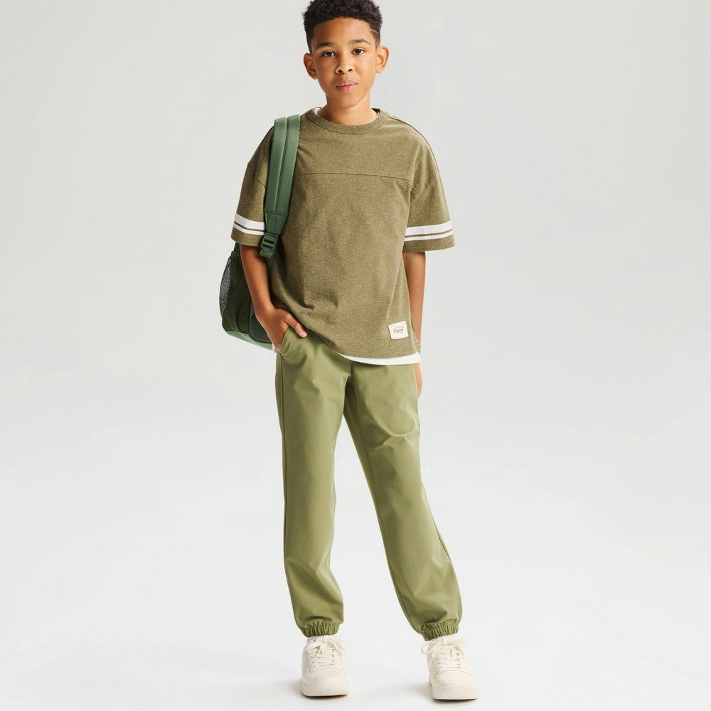 Cat & Jack Boys' Short Sleeve Textured Nep T-Shirt: $10 Cat & Jack Boys' Short Sleeve Textured Nep T-Shirt: $10