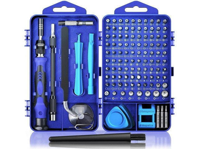 Bucier 122-in-1 Precision Magnetic Screwdriver Repair Kit: $52.88 Bucier 122-in-1 Precision Magnetic Screwdriver Repair Kit: $52.88