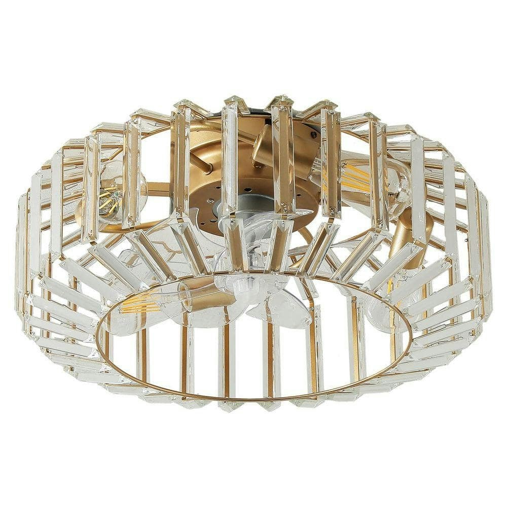 19.88-Inch 4-Light Caged Ceiling Fan: $153.99 19.88-Inch 4-Light Caged Ceiling Fan: $153.99