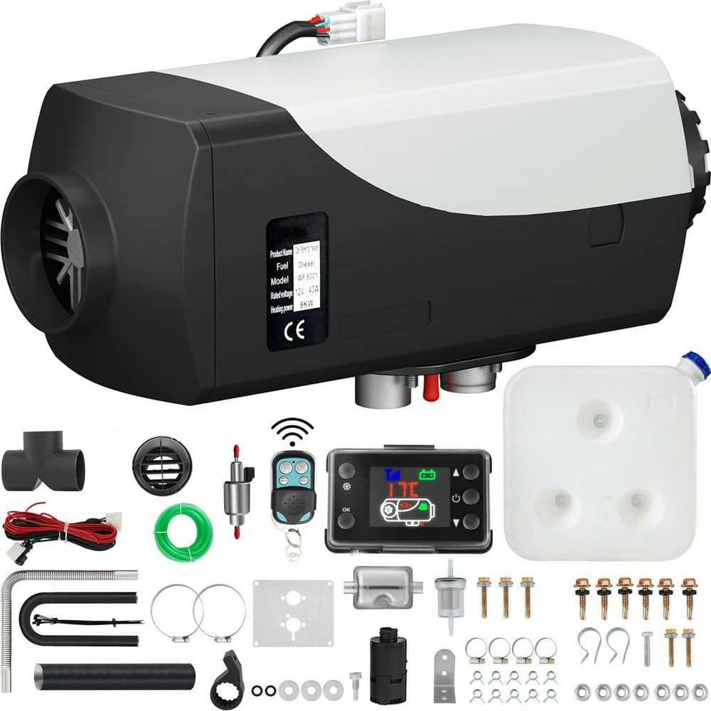 12V 8KW Diesel Air Heater: $118.79