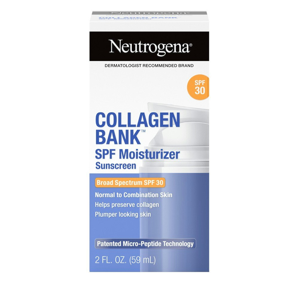 Neutrogena Collagen Bank Daily Face Moisturizer SPF 30 2-fl-oz: $19.99 Neutrogena Collagen Bank Daily Face Moisturizer SPF 30 2-fl-oz: $19.99