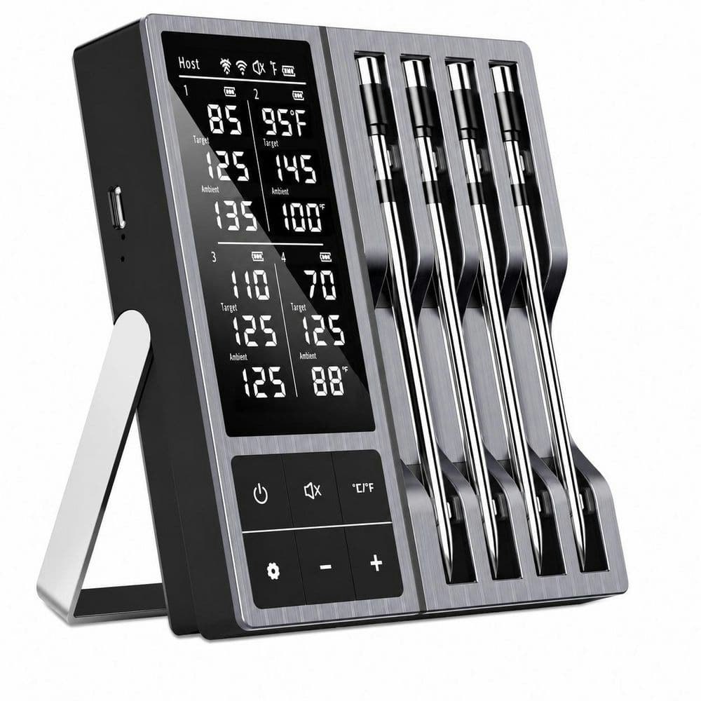 Wireless Meat Thermometer with 4 Probes: $230.99
