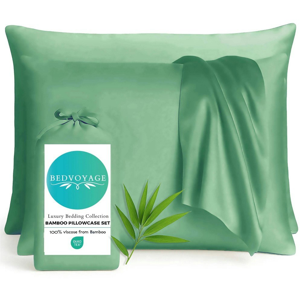 BedVoyage 300-Thread Count Bamboo Pillowcase Set: $54.99 BedVoyage 300-Thread Count Bamboo Pillowcase Set: $54.99