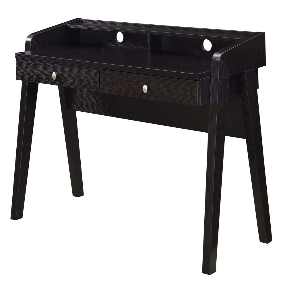 Breighton Home Newport Deluxe 2-Drawer Desk with Shelf: $155.99 Breighton Home Newport Deluxe 2-Drawer Desk with Shelf: $155.99