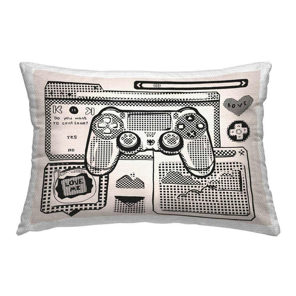 Melissa Wang Pixel Patterned Throw Pillow: $31.66