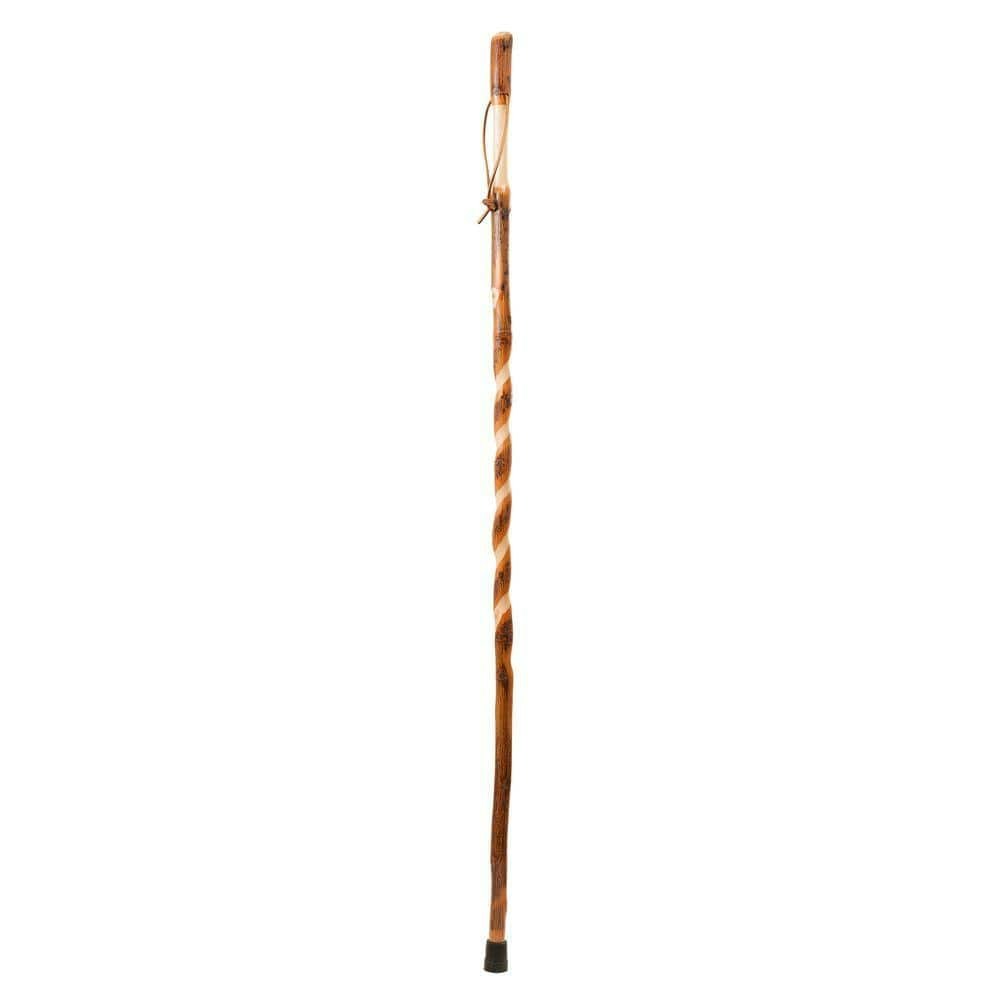 58-Inch Twisted Hickory Walking Stick: $50.48