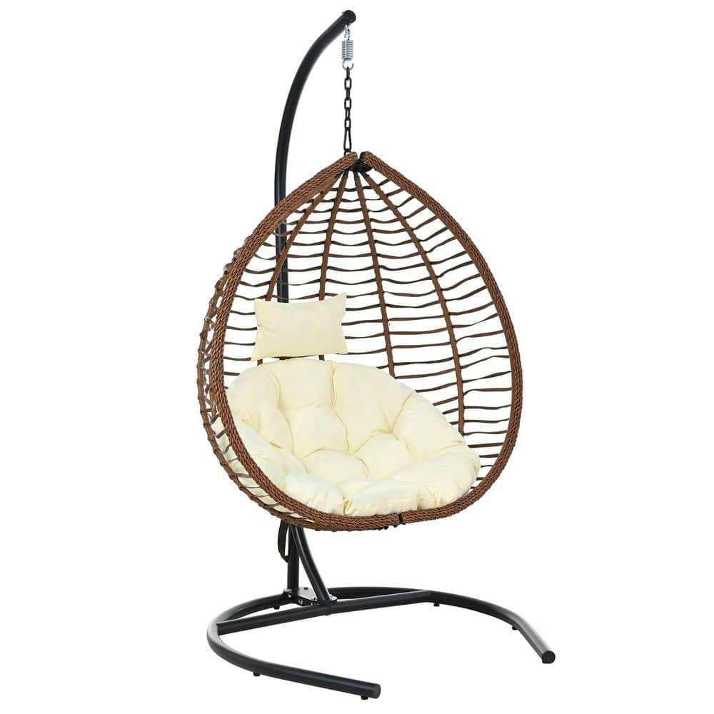 Xaviera 3.5-Foot Free-Standing Patio Hammock Chair with Cushion: $247 Xaviera 3.5-Foot Free-Standing Patio Hammock Chair with Cushion: $247