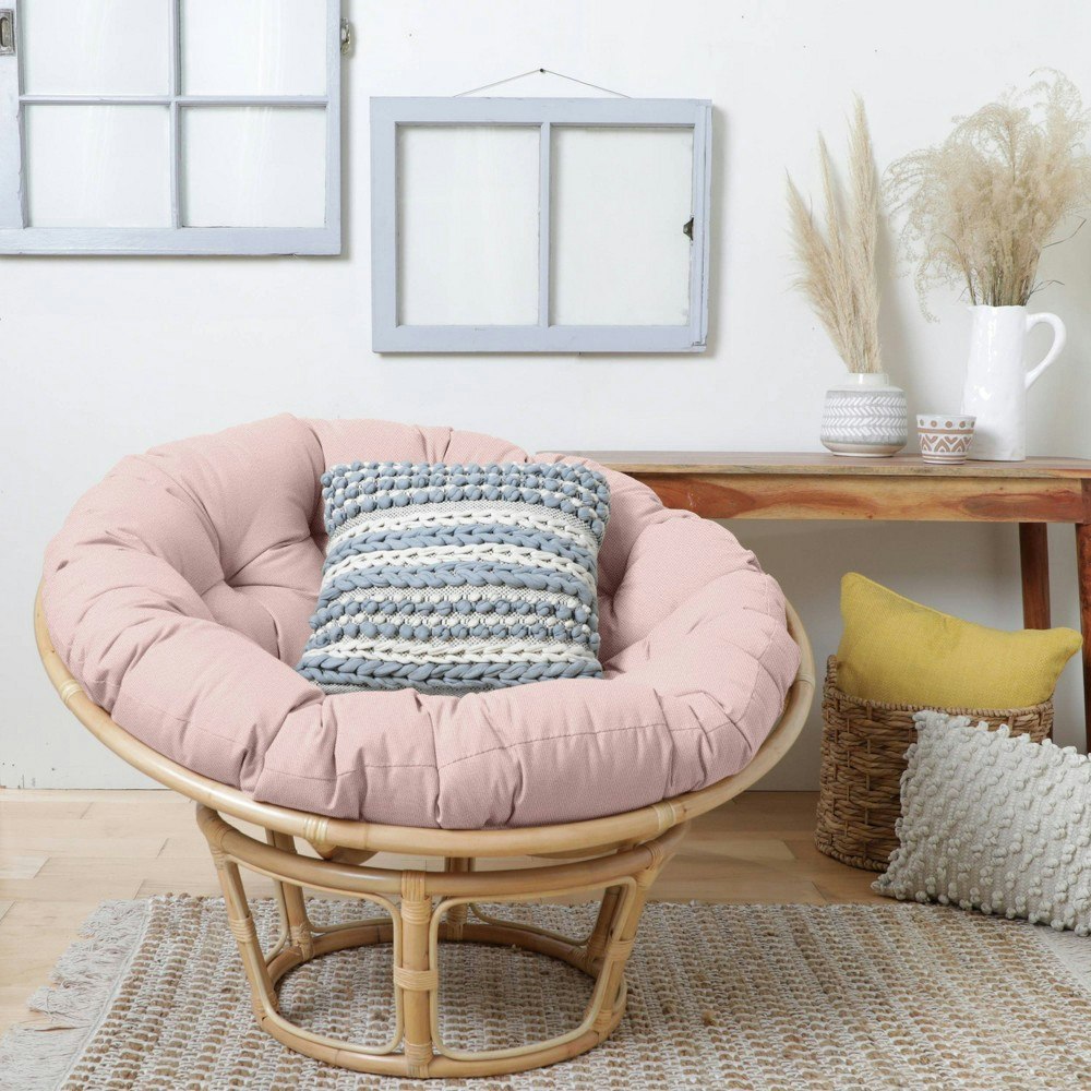 Sorra Home 48" x 48" x 4" Papasan Outdoor Chair Cushion: $103.99 Sorra Home 48" x 48" x 4" Papasan Outdoor Chair Cushion: $103.99