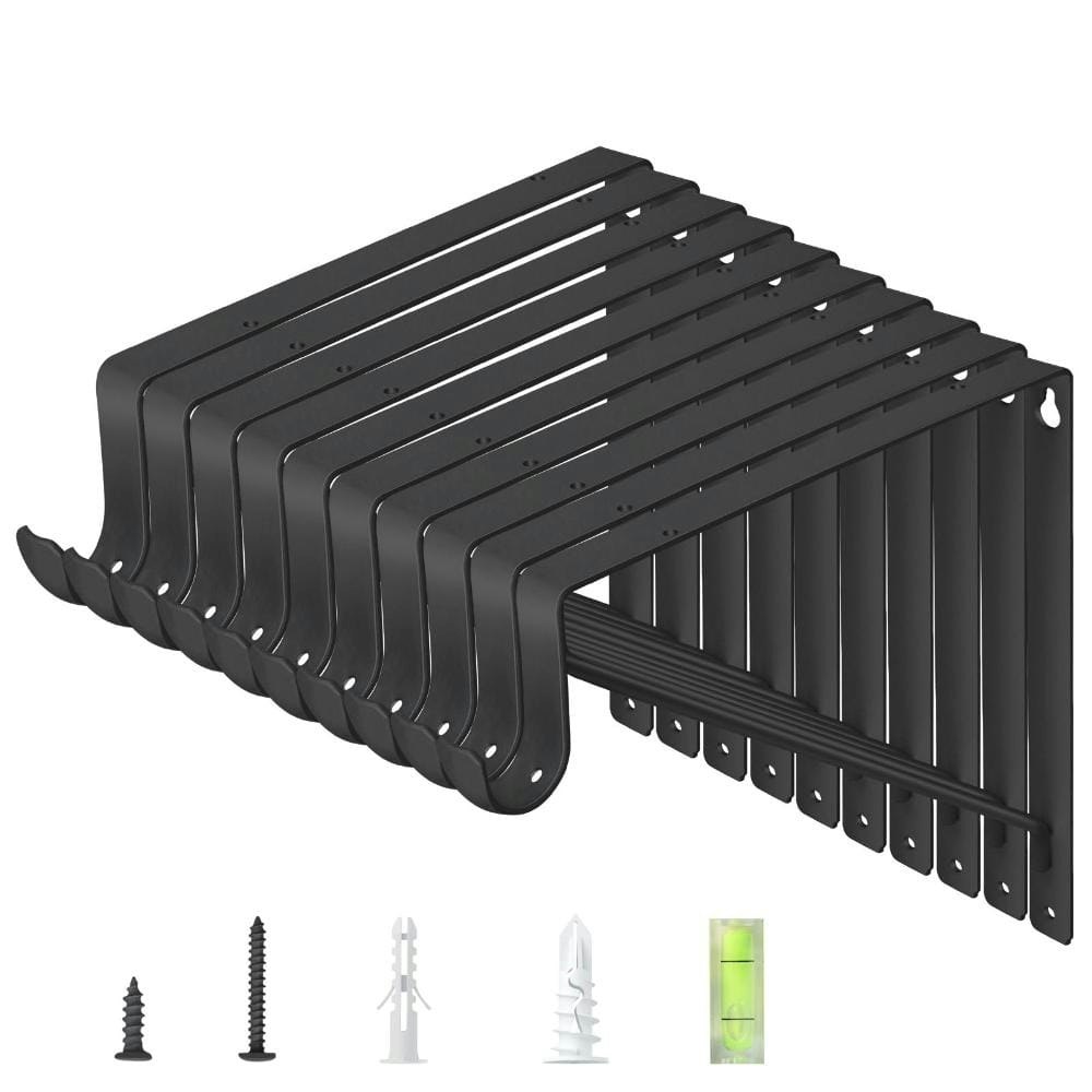 10.8-Inch Heavy Duty Steel Shelf Brackets 10-Pack: $121.37