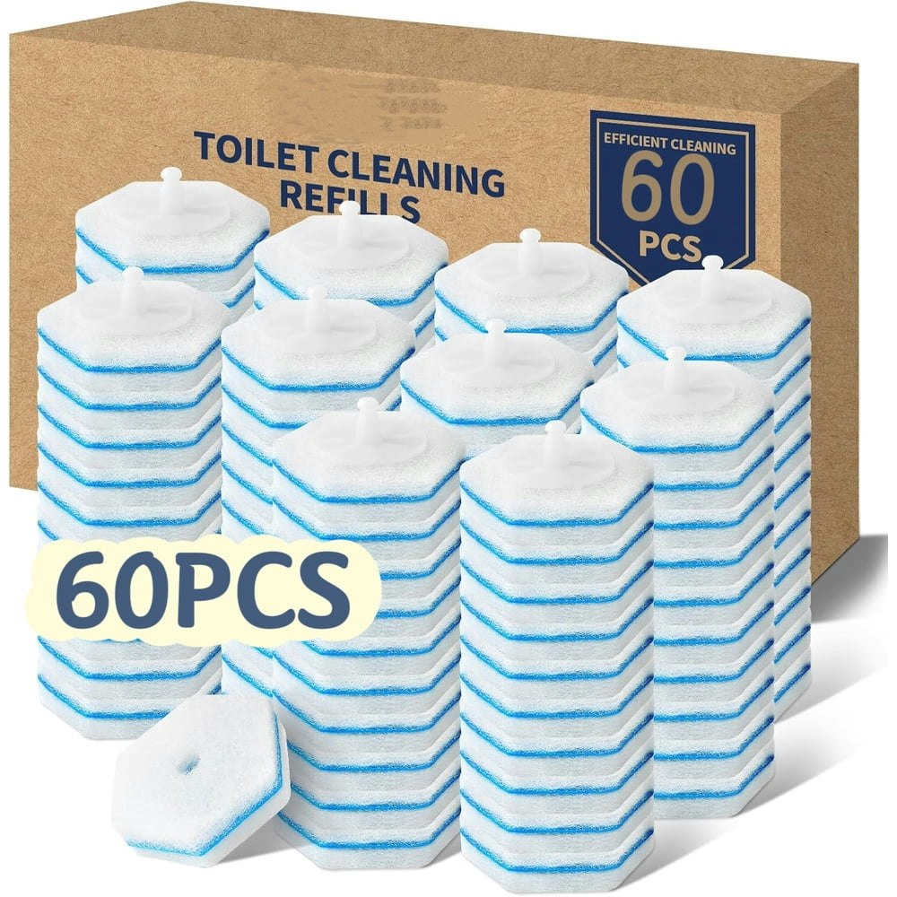 Toilet Bowl Wand Replacement Refills 60-Pack: $19.69 Toilet Bowl Wand Replacement Refills 60-Pack: $19.69