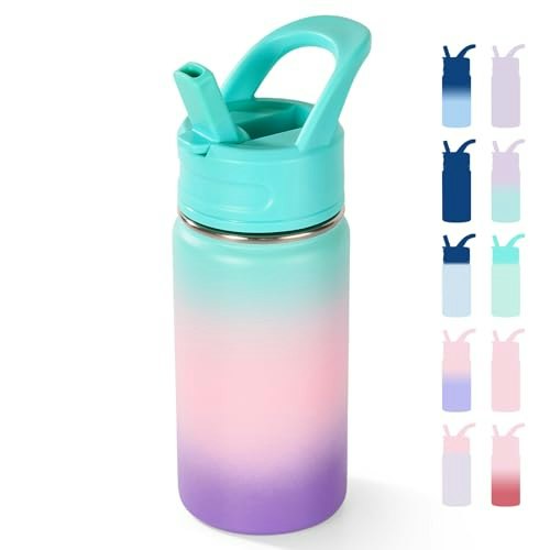 Fijinhom 12oz Kids Stainless Steel Insulated Water Bottle: $11.04