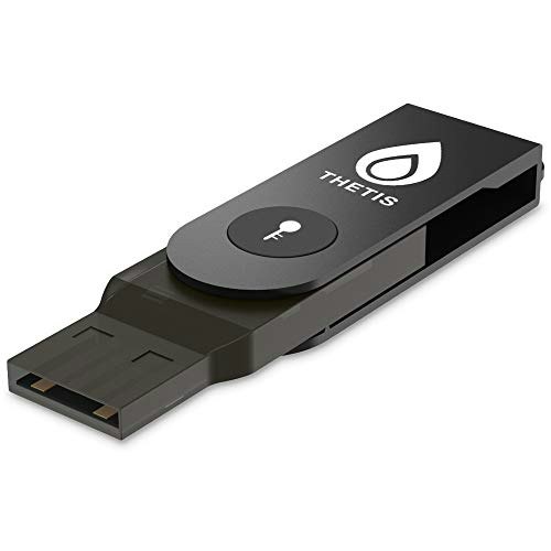 Thetis FIDO2 Universal Two-Factor Authentication USB Security Key: $21.50
