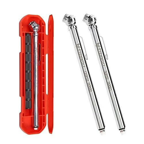 Etenwolf Pencil Tire Pressure Gauge 2-Pack: $5.48