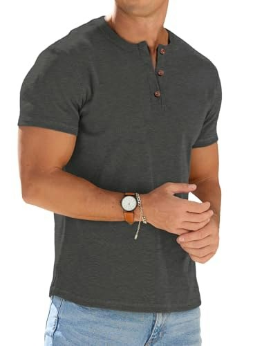 Sailwind Men's Muscle Henley Workout Shirt: $14.98 Sailwind Men's Muscle Henley Workout Shirt: $14.98