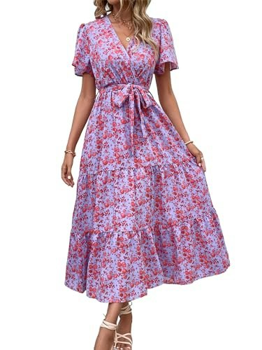 Mascomoda Women's Swiss Dot Maxi Dress: $23.99 Mascomoda Women's Swiss Dot Maxi Dress: $23.99