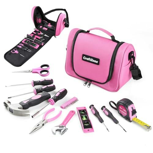 Pink 21-Piece Tool Set with Bag: $22.94 Pink 21-Piece Tool Set with Bag: $22.94