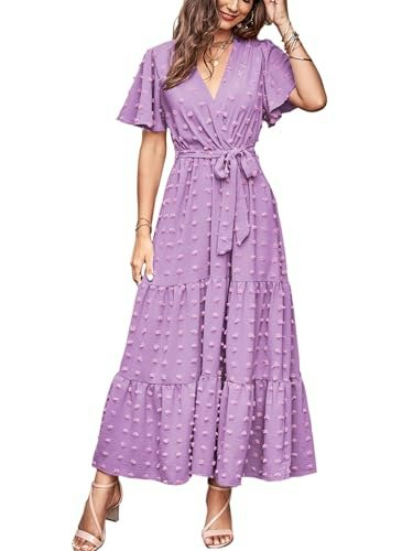 Mascomoda Women's Swiss Dot Maxi Dress: $28.04 Mascomoda Women's Swiss Dot Maxi Dress: $28.04