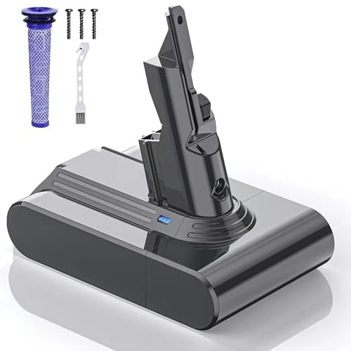 9,000mAh SV11 V7 Vacuum Battery Replacement: $31.44