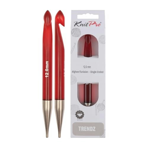 KnitPro Trendz 12mm Tunisian Crochet Hook: $21.32 KnitPro Trendz 12mm Tunisian Crochet Hook: $21.32