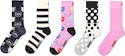 Happy Socks Unisex Pattern Socks 5-Pack for $5 + free shipping w/ Prime
