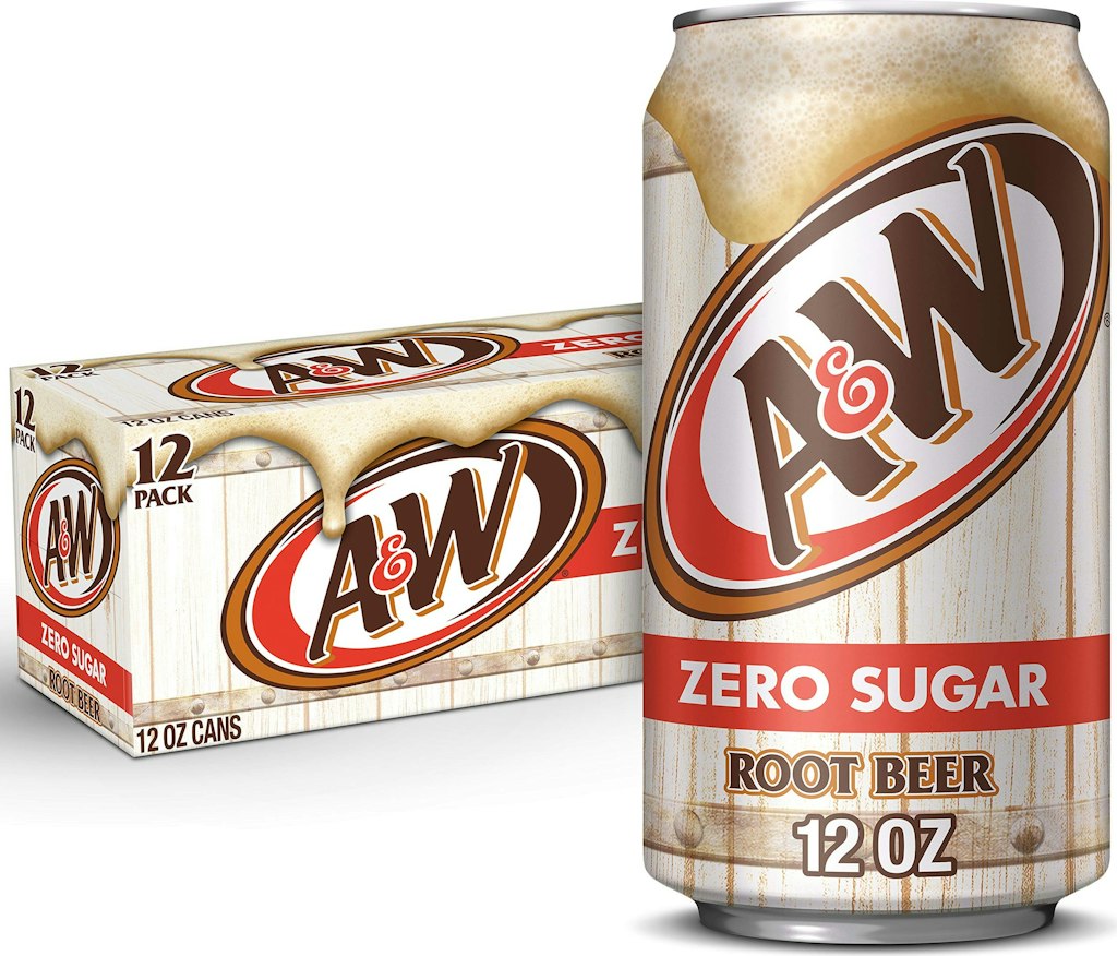 A&W Zero Sugar Root Beer Soda: 36 cans for $15 w/ Sub & Save