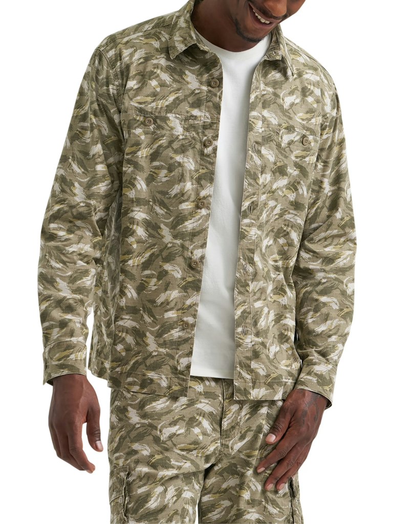 Wrangler Men's Utility Streetwear Shirt: $7.25