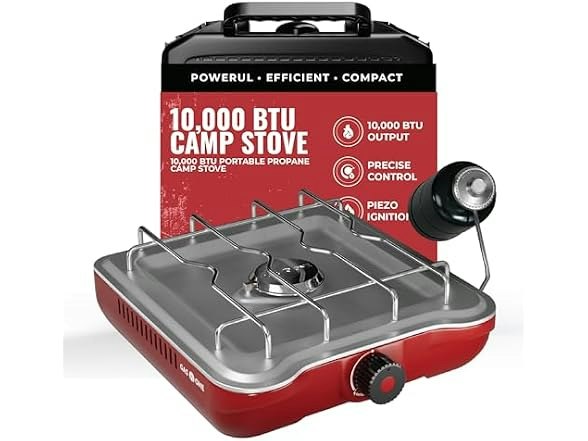 GasOne 10,000-BTU Camp Stove: $23