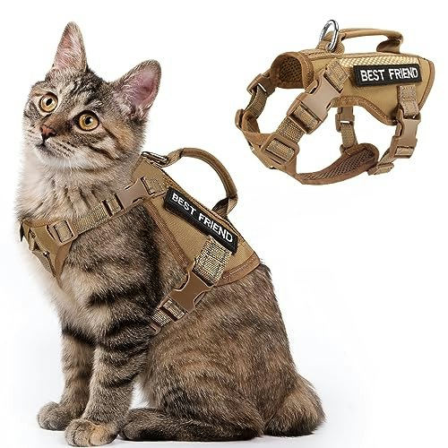 Salfse Tactical Cat Walking Vest Harness: $19.99 Salfse Tactical Cat Walking Vest Harness: $19.99