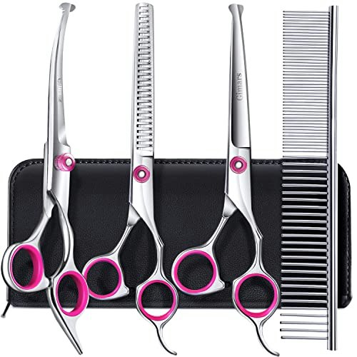 Gimars 5-Piece Dog Grooming Scissors Kit: $18.89 Gimars 5-Piece Dog Grooming Scissors Kit: $18.89