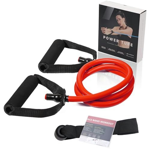 20lb Resistance Band with Handle and Door Anchor: $9.99 20lb Resistance Band with Handle and Door Anchor: $9.99