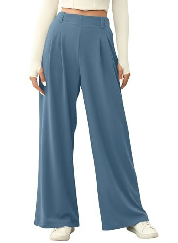 Evaless Women's Fleece Lined Wide Leg Pants: $26.98
