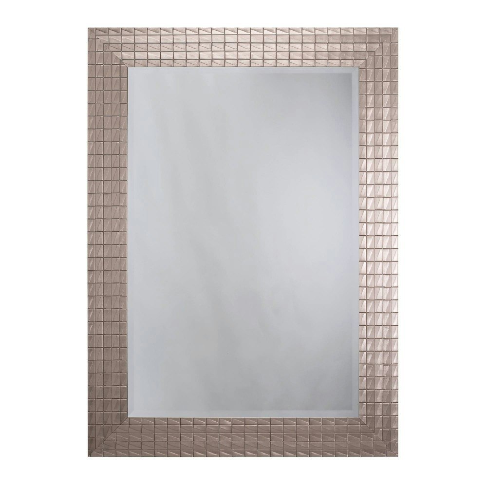 Yosemite Home Decor Textured Decorative Wall Mirror: $124 Yosemite Home Decor Textured Decorative Wall Mirror: $124